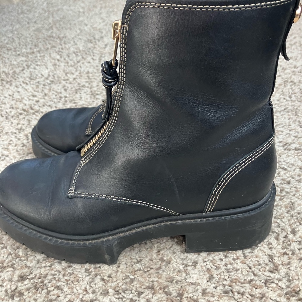 Coach Liza Lug Sole Boots - Picture 3 of 6